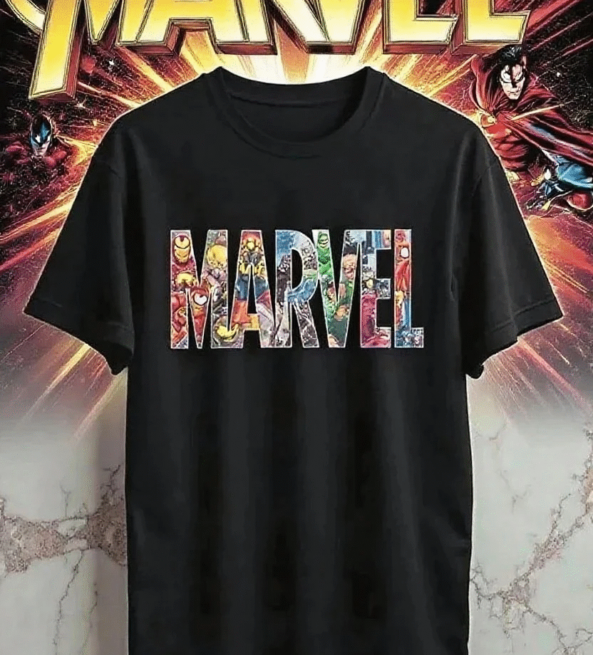 Marvel-Inspired Graphic T-Shirt
