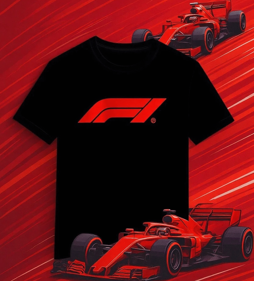 Formula 1 Logo Black T-Shirt