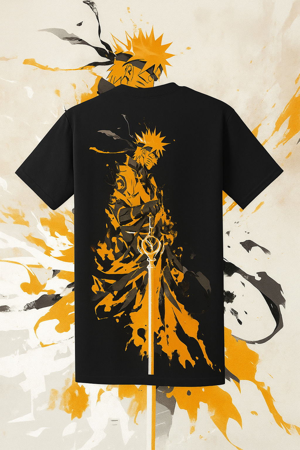 Naruto Kurama Mode Graphic T-Shirt