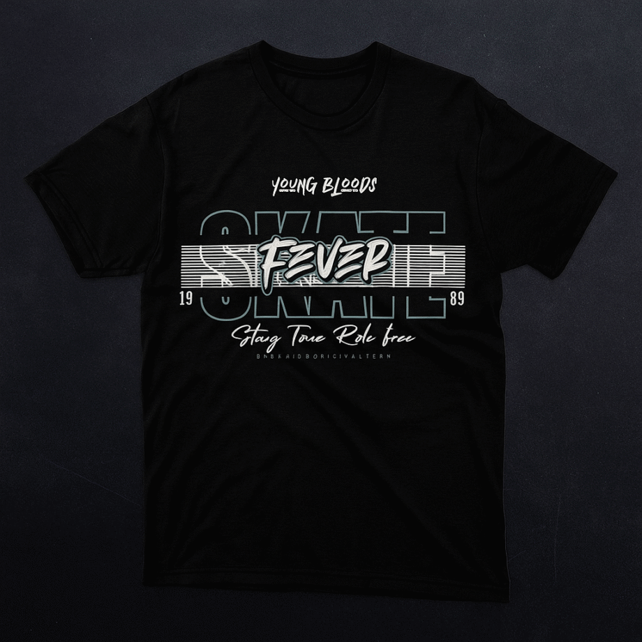 Skate Fever Graphic T-Shirt