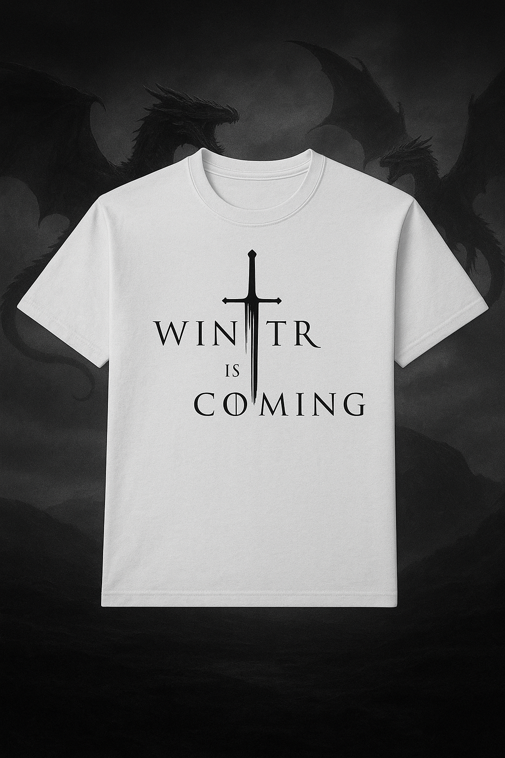 Winter is Coming Graphic T-Shirt – Game of Thrones Inspired Tee