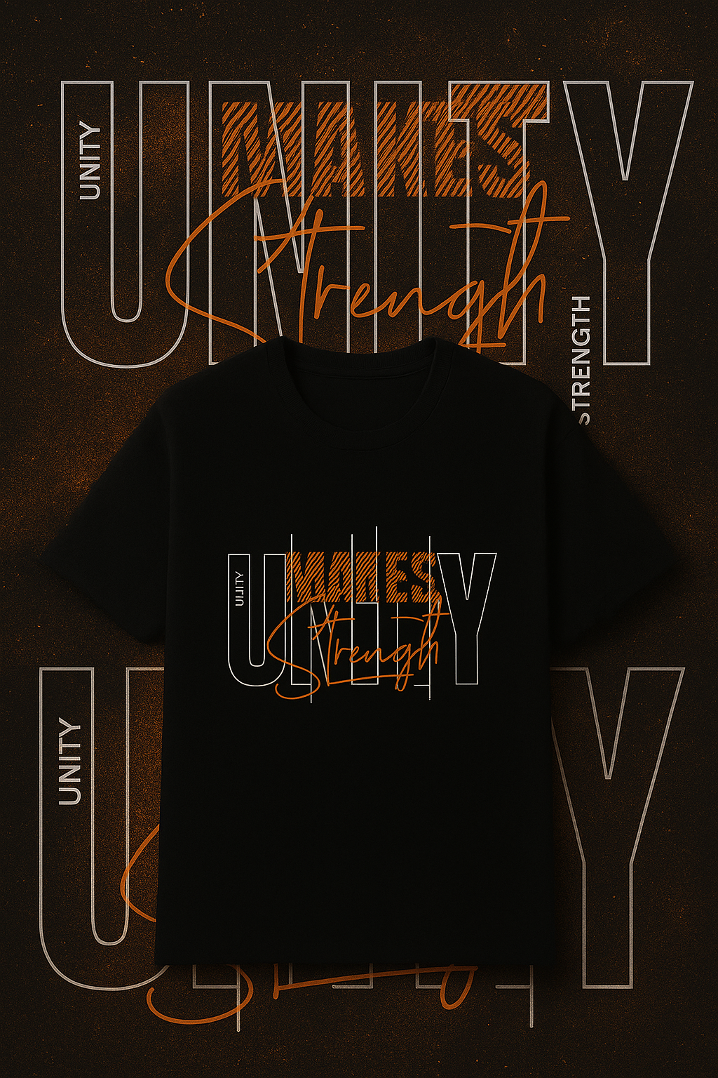 Unity Honesty Strength Graphic T-Shirt