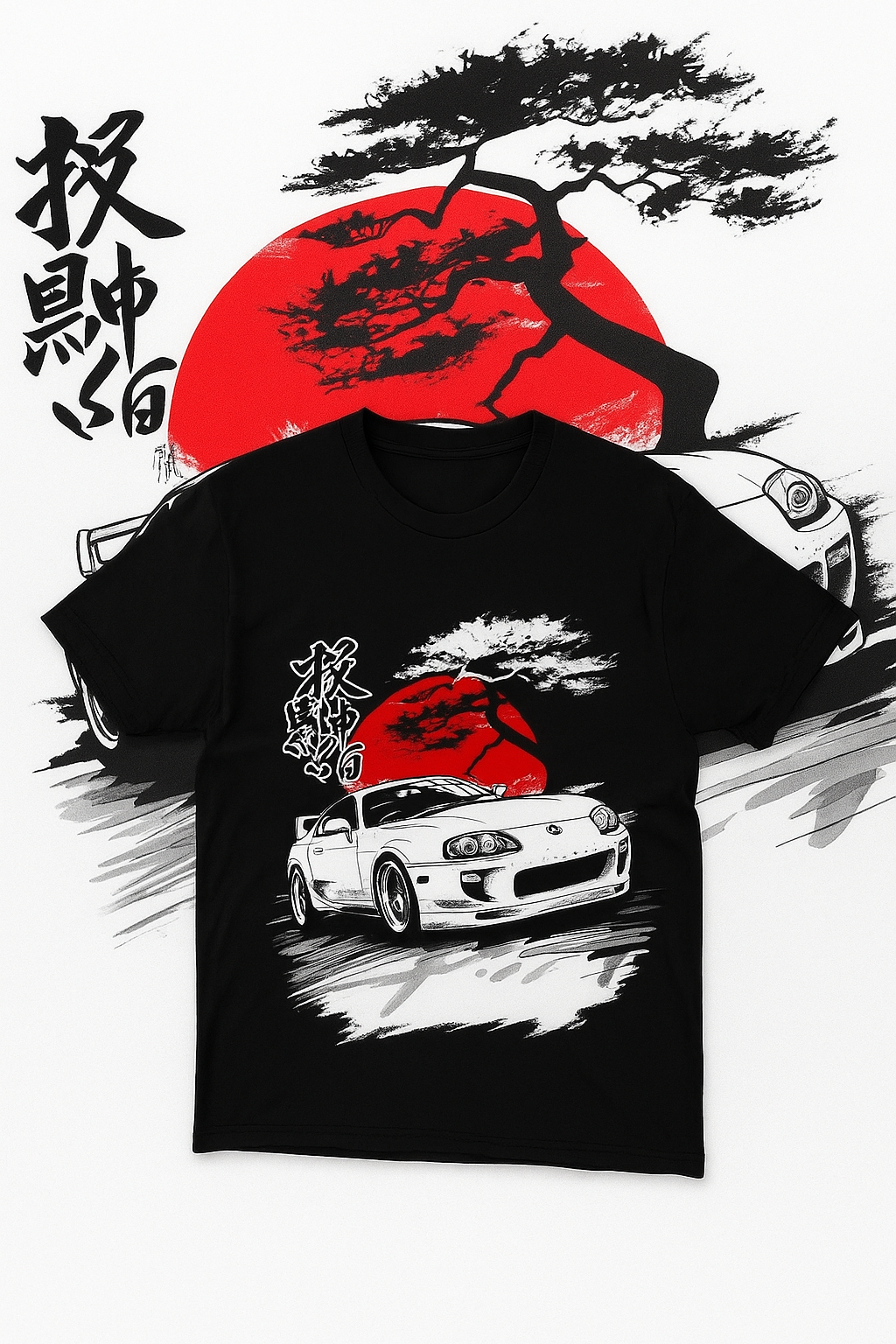 JDM Supra Drift T-Shirt – Japanese Street Racing Car Tee