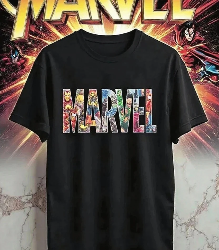 Marvel-Inspired Graphic T-Shirt