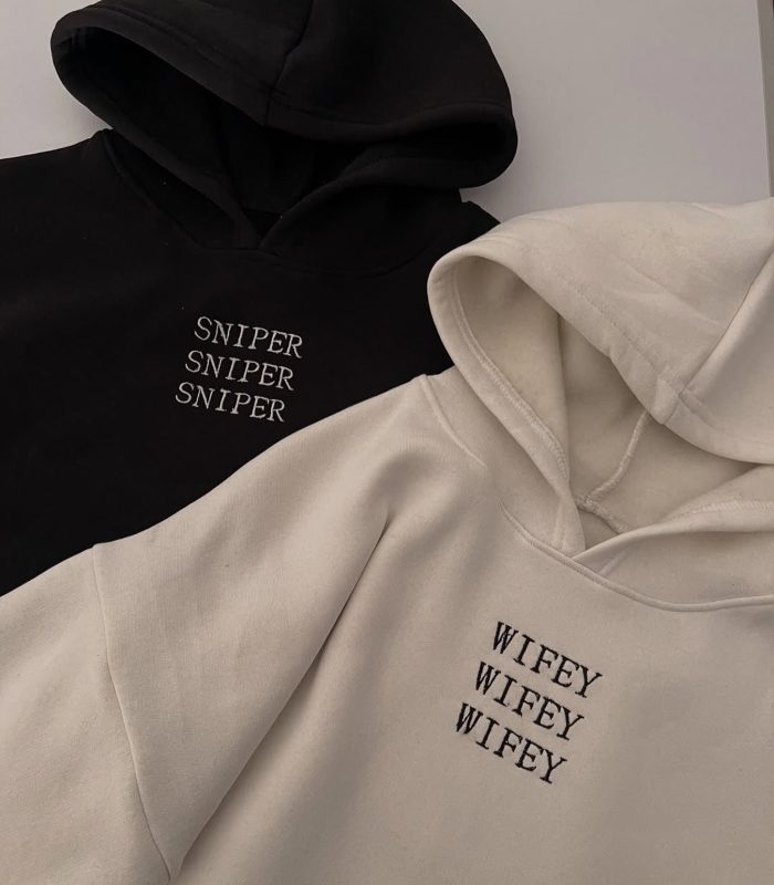 Snipper Wifey Couple Hoodie