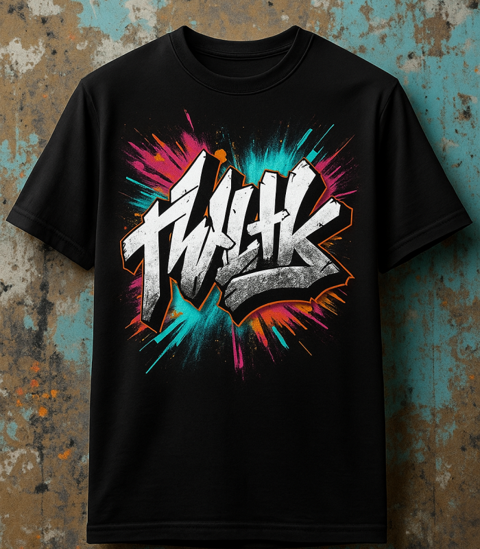 Graffiti Street Art Graphic T-Shirt