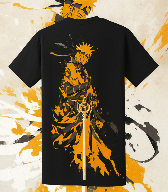 Naruto Kurama Mode Graphic T-Shirt