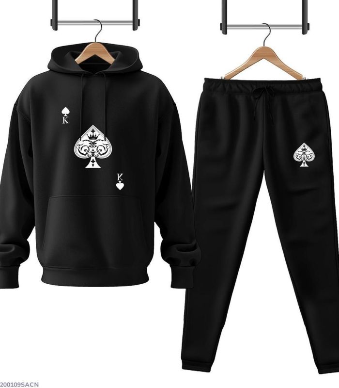 Fleece Hoodie Tracksuit